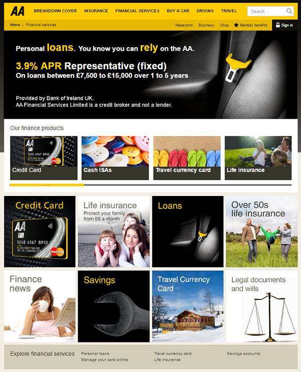 The AA Financial Services