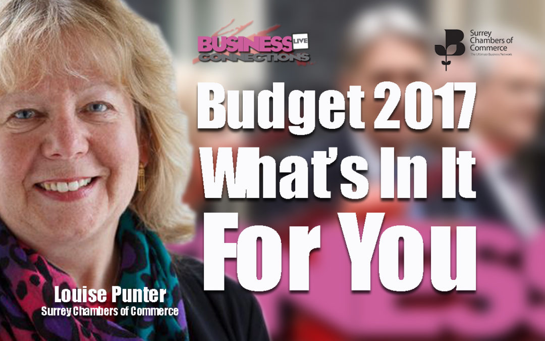 Budget 2017 with Louise Punter Surrey Chamber of Commerce